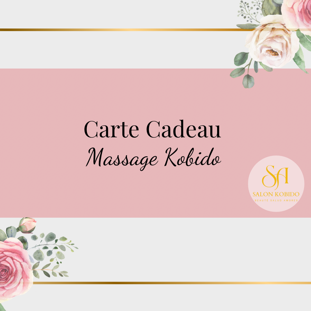 Carte cadeau massage liftant Kobido